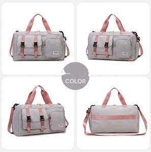 Sac de voyage personnalisé pour le yoga, sac de voyage imperméable à grande capacité, sac de sport, sac de voyage, sac de sport avec compartiment à chaussures - Product Image 5