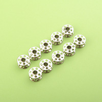 Bobines métalliques de haute qualité, 1 pièce, outil de couture artisanale, en acier inoxydable, pour Brother, Janome, Singer