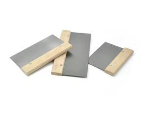 مكشط بمقبض خشبي درجة تصنعه بنفسك مع الفولاذ المقاوم للصدأ - Product Image 2