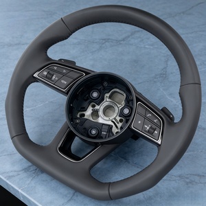 Volant sport en cuir personnalisé compatible avec <span class=keywords><strong>Audi</strong></span> A5 A6L A4 A4L B9 A7 Q2L Q3 <span class=keywords><strong>Q5</strong></span> Q5L Q7 A1 A3 8V 8P en stock - Product Image 4
