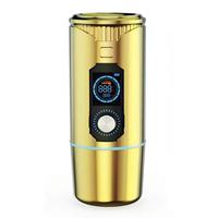 Nouvelle Chicha Électronique Portable Noir Mat 2026 avec Sac de Luxe et Coffret Cadeau – Shisha Électronique