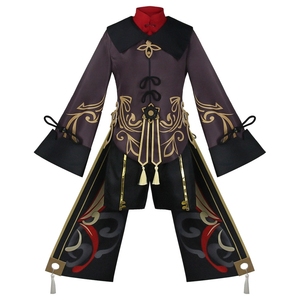 Juego Genshin Impact Hutao <span class=keywords><strong>Cosplay</strong></span> disfraz uniforme peluca <span class=keywords><strong>Cosplay</strong></span> Anime juego <span class=keywords><strong>Hu</strong></span> <span class=keywords><strong>Tao</strong></span> estilo chino disfraces de Halloween para mujeres Anime - Product Image 1