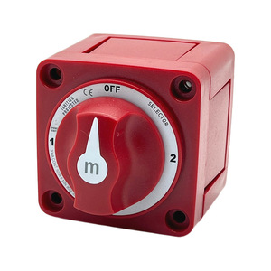 Rotary <b>Switch</b> <b>12V</b> 24V 48V DC 1NO Screw Terminal IP33 Plastic Car Boat Battery Power Disconnect Selector - Product Image 2