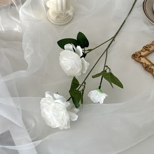 ดอกโบตั๋น3หัว <span class=keywords><strong>Ranunculus</strong></span> <span class=keywords><strong>asiaticus</strong></span> ดอกไม้ประดิษฐ์สำหรับตกแต่งบ้านงานแต่งงาน - Product Image 5