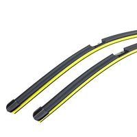 Essuie-glaces souples multi-lames pour pare-brise de 14 à 32 pouces, personnalisables avec logo Kction, pour Q7 Mod Defender Série 3, conformes à l'origine de la voiture