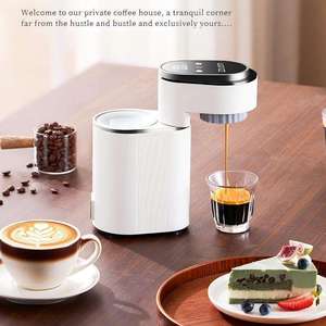Cafetera Espresso Eléctrica Automática Portátil Pequeña con Carcasa de Plástico, Capacidad para 9 Tazas, para Uso en Hoteles, Exteriores y Hogares - Product Image 5