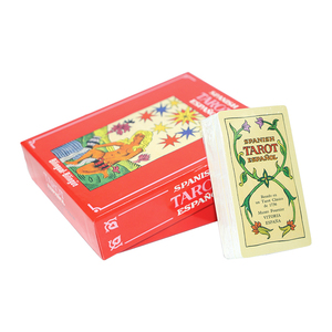 Cartas de oráculo de cubierta de <span class=keywords><strong>Tarot</strong></span> oculta, originales con guía impresa personalizada, Cartas Del <span class=keywords><strong>Tarot</strong></span> En Idioma españa - Product Image 4