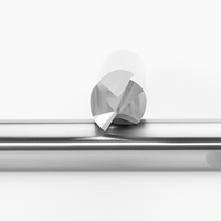 Fraise à chanfreiner CNC HRC55 non revêtue pour aluminium, emballage en boîte, ODM OEM