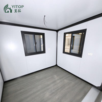 Rumah Prefabrikasi 2 3 4 Kamar Tidur, Vila Modular Prefabrikasi, Rumah Kontainer 40ft 20ft, Rumah Mungil Mobile dengan Kamar Mandi dan Dapur