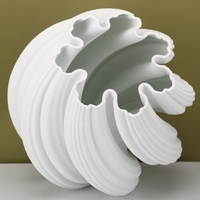 2024 décor à la maison luxe 3D imprimé minimaliste nordique Vase en céramique décoration pour salon