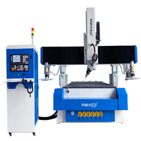 Routeur CNC industriel 4 axes pour le bois avec kit de broche ATC à tambour