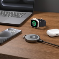 Meilleur cadeau : Chargeur sans fil magnétique 3 en 1 pour iPhone 12-16 Series et Apple Watch, chargeur sans fil pour plusieurs appareils