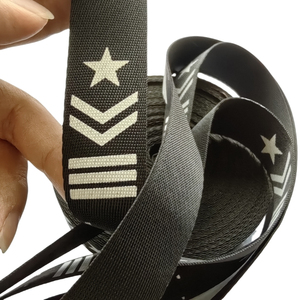 Acme Brand Wholesale Custom Logo <strong>Printed</strong> High Tenacity Durable Polyester/Nylon Woven Tape <strong>Jacquard</strong> <strong>PP</strong> <strong>Webbing</strong> Band Roll - Product Image 5
