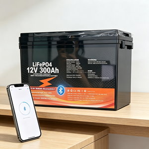 Paquete de Baterías de Iones de Litio de 12V 300Ah, Batería LiFePO4 con BMS de 200A para Sistema Solar Doméstico, Paquete de Baterías Lifepo4 - Product Image 2