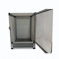 LuckyHerp Cage en métal de fer de chenil en acier de Style classique avec écran en aluminium PVC plastique pour petits animaux de compagnie Reptiles boîte d'emballage