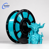 Filament d'imprimante 3D PLA soyeux 1,75 mm, bobine de 1 kg, brillant, sans nœuds