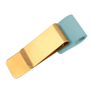 Bút Clip Cho Máy Tính Xách Tay Bút Vòng Chủ PU Da Chủ Bút Tay Áo Bookmark Clip Cho Tạp Chí Kế Hoạch - Product Image 4