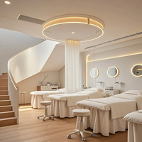Station de manucure pour salon de beauté, mobilier multifonctionnel pour spa des ongles, solution tout-en-un pour le mobilier et la décoration de salon de manucure