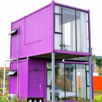 Maisons préfabriquées modulaires extensibles de style moderne, imperméables, en conteneurs, 20ft, 30ft, 40ft, en kit, avec un excellent service