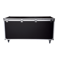 Flight case de transport routier de grande taille pour panneau de rack DJ pour RCF Evox (fabriqué en usine)