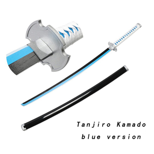 Ensemble complet de l'épée en <span class=keywords><strong>bois</strong></span> de style anime <span class=keywords><strong>Demon</strong></span> <span class=keywords><strong>Slayer</strong></span>: Kimetsu No Yaiba Tanjiro Kamado Nichirin Blade COS - Product Image 1