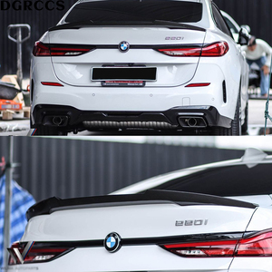 DGRCCS 2 Series F44 4Door M4 Style Carbon Fiber UV Paint Polished <b>Rear</b> <b>Spoiler</b> Trunk Wing 2020-2023 Tape - Product Image 2