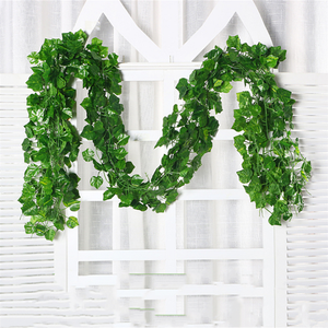 Altri Fiori e Piante Decorative all'Ingrosso Ghirlanda di Foglie di Edera Artificiale Finta da Appendere a Parete - Product Image 6