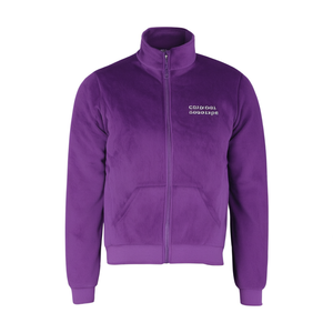 Chaqueta de lana con cierre de cremallera y manga larga, cuello alto, color sólido, transpirable, ropa de otoño para mujer - Product Image 1