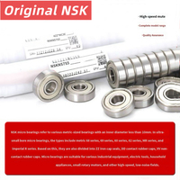 Roulement à billes à gorge profonde NS K 608DD 8x22x7mm, haute vitesse, faible bruit, acier chromé, pour roues de skateboard, ventilateur électrique, mini moteur