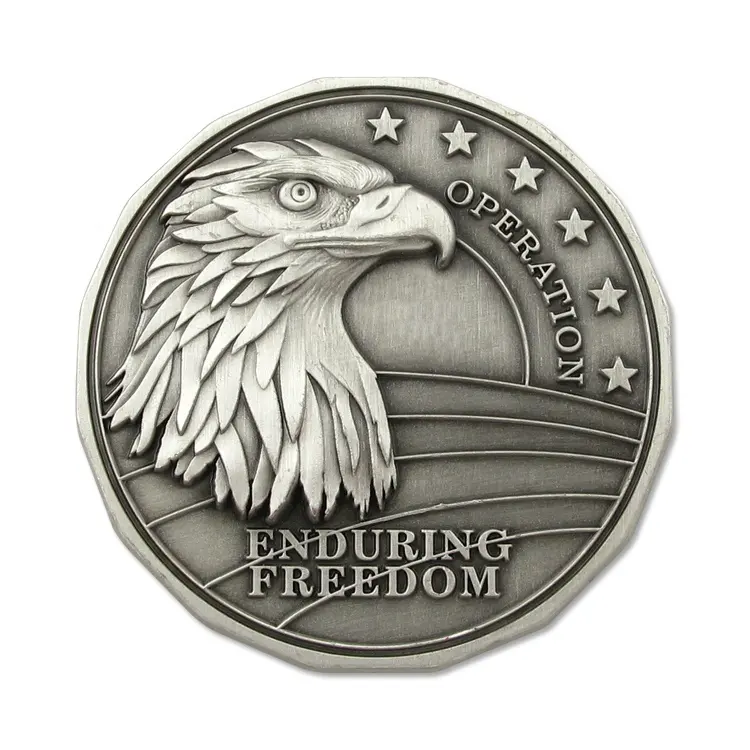 OEM 공장 도매 맞춤 제작 금화 기념품을위한 고품질 3D 금속 동전
