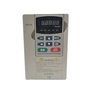 العاكس محول تردد متغير VFD220C23A-21 220V/3P 22kW المدمج في 10k PLC