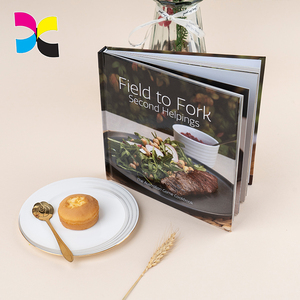 Impression de <span class=keywords><strong>livre</strong></span> de cuisine personnalisé avec couverture rigide, haute qualité avec pelliculage brillant, papier d'art couleur pleine. - Product Image 4