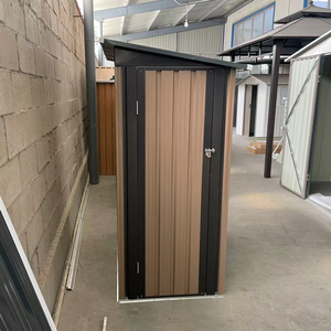 Vườn lưu trữ kim loại củi đổ 5 x 3ft kim loại lưu trữ ngoài trời đổ - Product Image 3