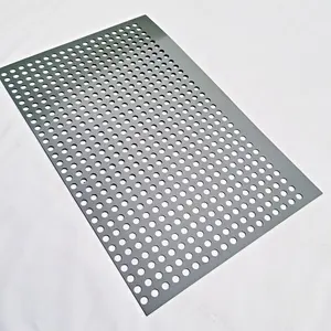 high quality perforated decorative perforated screen metal panel aluminum grid wire mesh