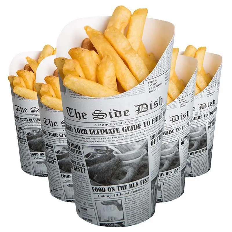 French Fries Box Snack Paper Holder Party Supplies for Banquet Wedding Party Birthday Movie Theater