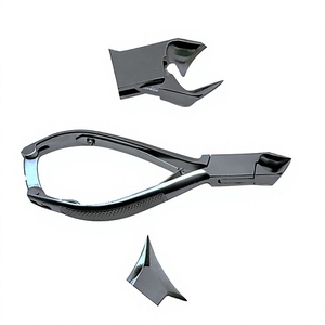ASAP Coupe-ongles durable en acier inoxydable à haute teneur en carbone, à pointe fine, lame courbée, ouverture large, coupe lisse - Product Image 3