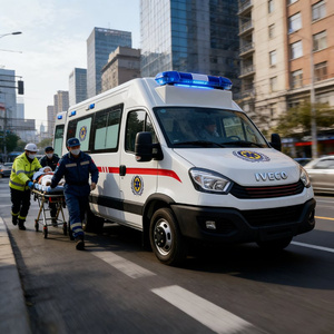 Ambulancia 1veco para UCI, Equipada con Gabinete Médico, Rescate de Emergencia, Transporte de Pacientes de Hospital, Vehículo Médico - Product Image 6