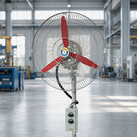 Ventilateur électrique industriel oscillant sur pied FB-600 220V antidéflagrant, construction en fonte, roulement à billes, OEM/ODM
