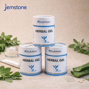 Emballage de tube en carton kraft pour pilules de médicaments écologiques, conception personnalisée, tube cylindrique en carton, emballage de tube en papier de qualité alimentaire pour le thé - Product Image 1