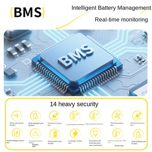 Fuente de alimentación móvil para exteriores de 220V, Puerto MPPT RV de gran capacidad para recorridos de autoconducción, cama de Camping, coche, refrigerador <span class=keywords><strong>en</strong></span> vivo, energía - Product Image 4