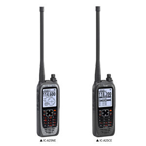 Radio VHF portable Icom IC-A25NE IC-A25CE NAV COM 6W pour pilotes d'avions - Product Image 2