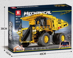 Reobrix 22025 RC และ APP Tractor อิฐบล็อกก่อสร้างเข้ากันได้กั<span class=keywords><strong>บ</strong></span>ทุกแ<span class=keywords><strong>บ</strong></span>รนด์ที่สำคัญสำหรับ<span class=keywords><strong>ข</strong></span>องเล่นเด็ก - Product Image 6