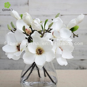 Qiaoqihao-tissu de fleurs décoratives, en mousse EVA, fleur de <span class=keywords><strong>Magnolia</strong></span> artificielle pour la décoration - Product Image 2