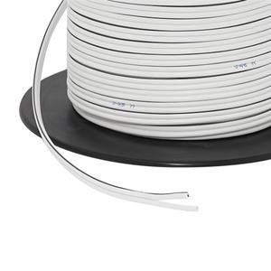 Câble d'alimentation double en cuivre gainé d'aluminium isolé en PVC 2*AWG12-18 pour câblage interne et utilisation en construction AC/DC - Product Image 6