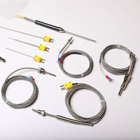 Sonde de température RTD OEM/ODM personnalisée en platine PT100 PT1000, étanche IP65, précision élevée, type K, en acier inoxydable