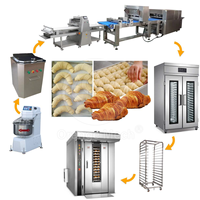 Machines et équipements de boulangerie industrielle, machines à fabriquer du pain pour hamburgers, machines à fabriquer du pain de boulangerie, machines à fabriquer du pain brioche