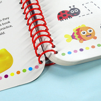 Livres Cartonnés à Formes pour Bébés et Enfants, Apprentissage des Mots, Comptage 123 et Alphabet ABC