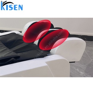 KISEN Nouveauté Mobilier de Salon de Beauté : Fauteuil de Lavage Capillaire Électrique avec Massage et Bac de Lavage pour Soins du Visage et Spa - Product Image 6