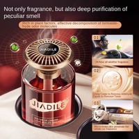 Diffuseur d'air de voiture haut de gamme en verre à fixer sur le siège, parfum longue durée et élimination des odeurs, décoratif pour véhicules