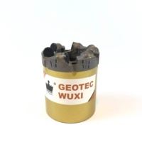 Geotec Wuxi Carbon Steel Deep Drilling PDC Bits HQ Drill Pipe NQ Bit Tool Matrix Body Forging Process quantité minimale de commande 1 Pièce